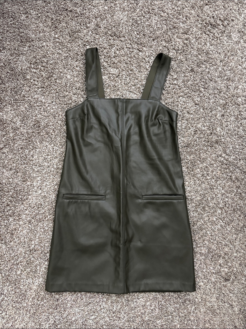 Abercrombie & Fitch Faux Leather Dress